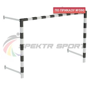 Купить Ворота мини-футбольные складные без сетки 2х3х0,5 м. (к-кт) в Знаменске 
