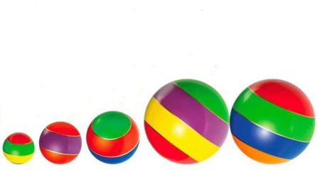 Купить Мячи резиновые (комплект из 5 мячей различного диаметра) в Знаменске 